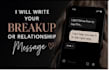 write the perfect breakup, apology or emotional text message