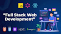 full stack web developer front end web developer react, next js, node js, python
