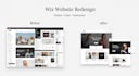 modern wix website redesign service
