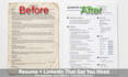 write a professional resume and linkedin profile