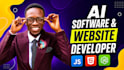 develop custom ai web application, ai website, chatbot and full integration