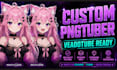 design a custom reactive furry pngtuber model for veadotube