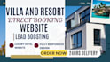 build wordpress hotel or villa booking website, skip tracing for real estate