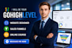 setup go high level expert  gohighlevel email automation go high level website