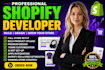 revamp shopify store design redesign clone shopify store build shopify ecommerce