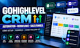 set up gohighlevel CRM automation, workflows, website and sales funnel