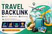 build authority travel backlinks for your website