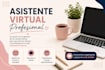 haré tareas administrativas y seré tu asistente virtual