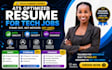 write ats resume for data analyst, cyber security, software engineer jobs
