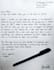 write anything with my beautiful handwriting