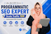 create programmatic SEO pages to scale your website traffic