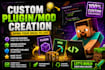 create a minecraft plugins or mods for your server