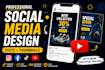 design social media posts and thumbnails