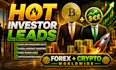provide high quality forex and crypto investor leads