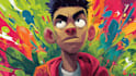 draw a cartoon illustration