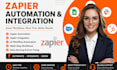 setup zapier automation, zapier integration and ai workflow automation