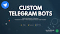build a custom telegram bot with nodejs for your business