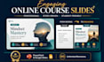 design engaging online course presentation slides for coaches