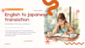 translate english to japanese