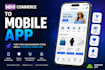 convert woocommerce website to mobile app