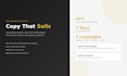 write compelling website copy and landing page content