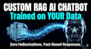 build custom ai chatbot rag chatbot trained on your data