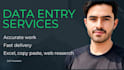 do fast and accurate data entry and copy paste