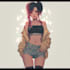 make anime drawing with anime art style character