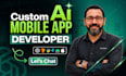 do ai mobile app development, ai website, app developer, ai chatbot ai agent llm