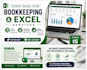 do bookkeeping data entry in excel and basic accounting tasks