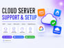 provide cloud server support for AWS azure and google cloud