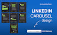 design engaging linkedin carousel posts