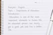 write neat and beautiful handwritten notes