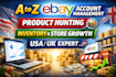 do complete ebay dropshipping business setup USA UK