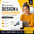 design or redesign wordpress website, landing page expert, elementor expert