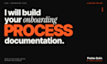 build your onboarding process documentation