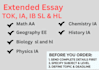edit ib physics sl, maths hl, and chemistry ee