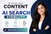 optimize your content for ai search visibility on chatgpt, perplexity and google