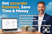 do accurate construction cost estimate and material takeoff using planswift