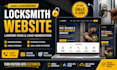 design a high converting locksmith website, locksmith landing page, and leads