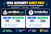 do guest posts on nerdbot, techbullion