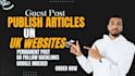 publish your article on high authority UK websites
