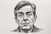 create a the wsj style hedcut portrait illustration