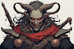 create creepy fantasy horror character design