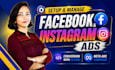 setup facebook ads, instagram ads and meta ads campaign