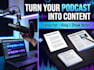 turn your podcast into transcripts, show notes and SEO blog posts