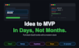 build your saas mvp or startup web app using modern stack