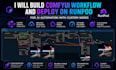 build comfyui workflow and deploy on runpod for ai automation with custom nodes