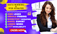 do instant data entry va work web scraper gmb lead generation find contact info