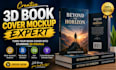 creative 3d book cover mockup expert